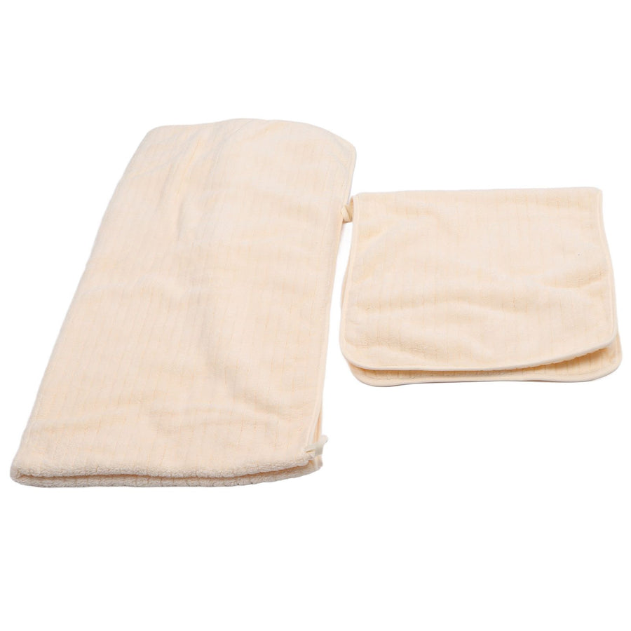 2 Piece Towel Set Soft Coral Velvet Highly Absorbent Quick Drying Lightweight Hand Towels and Bath Towels for Bathroom