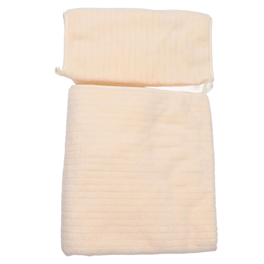 2 Piece Towel Set Soft Coral Velvet Highly Absorbent Quick Drying Lightweight Hand Towels and Bath Towels for Bathroom