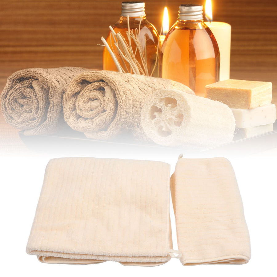 2 Piece Towel Set Soft Coral Velvet Highly Absorbent Quick Drying Lightweight Hand Towels and Bath Towels for Bathroom