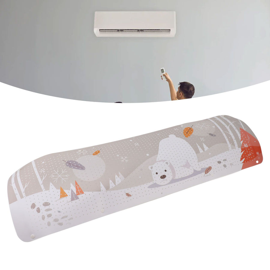 Air Conditioning Windshield AC Wind Direction Deflector Universal Wall Mounting Air Cooler Outlet Wing Baffle Type 3