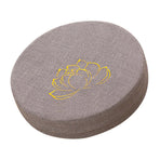 Meditation Cushion Round Hard Foam Cotton Linen Detachable Washable Comfortable Floor Pillow Mat for Balcony Living Room Tatami Grey