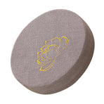 Meditation Cushion Round Hard Foam Cotton Linen Detachable Washable Comfortable Floor Pillow Mat for Balcony Living Room Tatami Grey