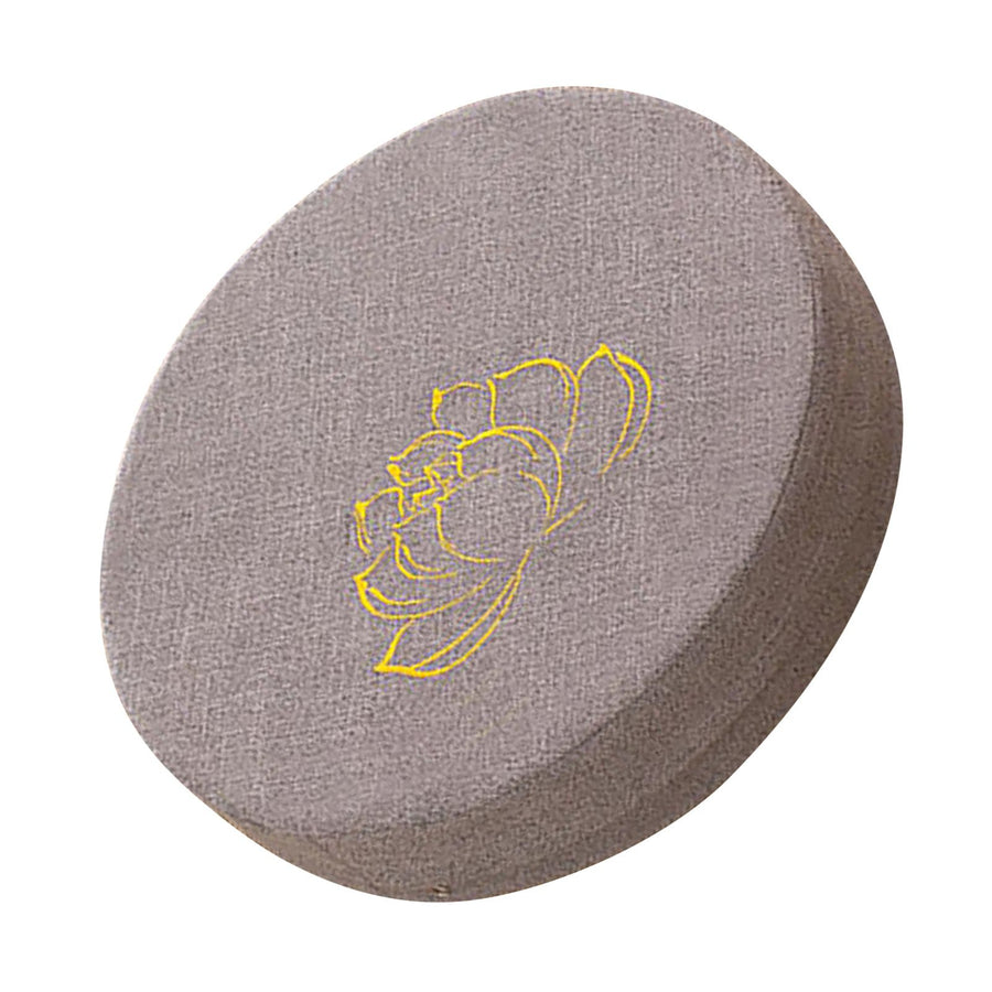 Meditation Cushion Round Hard Foam Cotton Linen Detachable Washable Comfortable Floor Pillow Mat for Balcony Living Room Tatami Grey