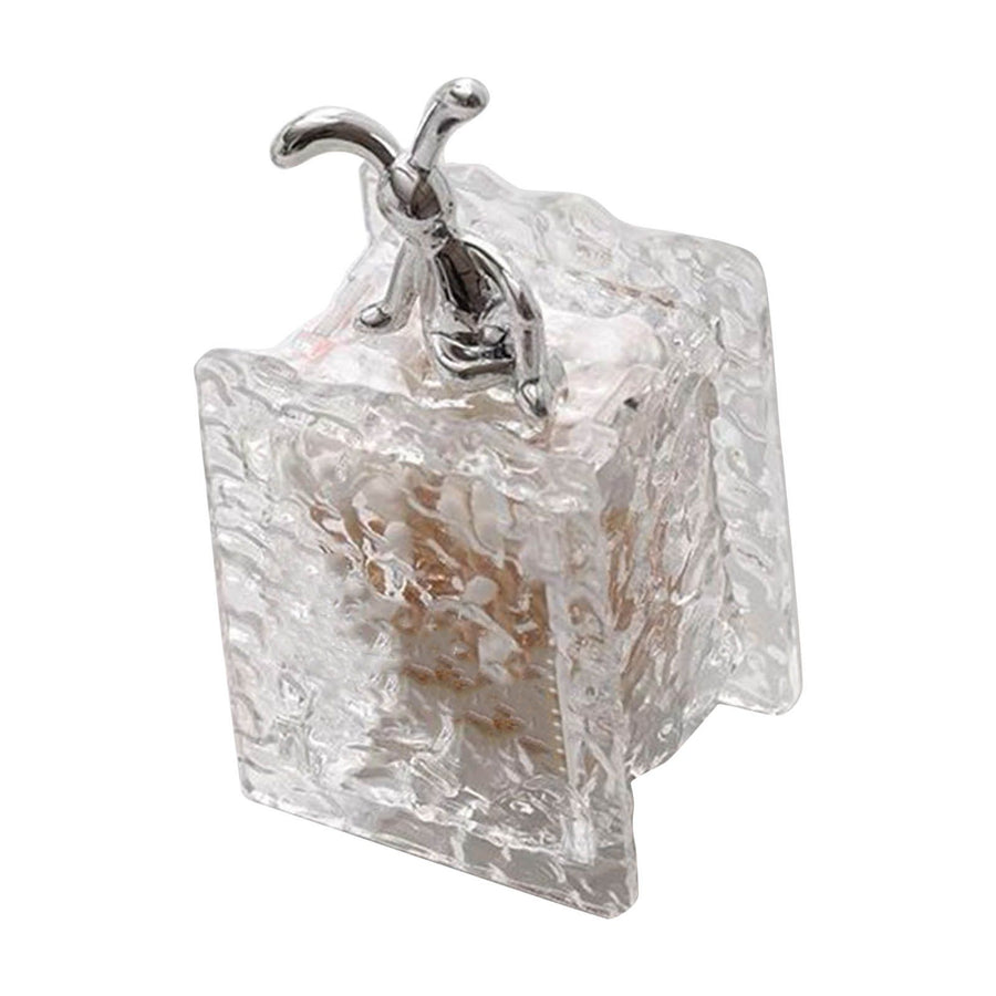 Cotton Swab Box Durable Acrylic Cotton Swab Holder Multifunctional Toothpick Box Cotton Pad Holder for Home