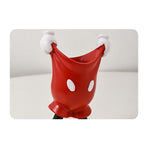 Cartoon Pen Holder Cute Anime Desktop Stationery Pen Storage Holder Ornaments Makeup Brush Holder