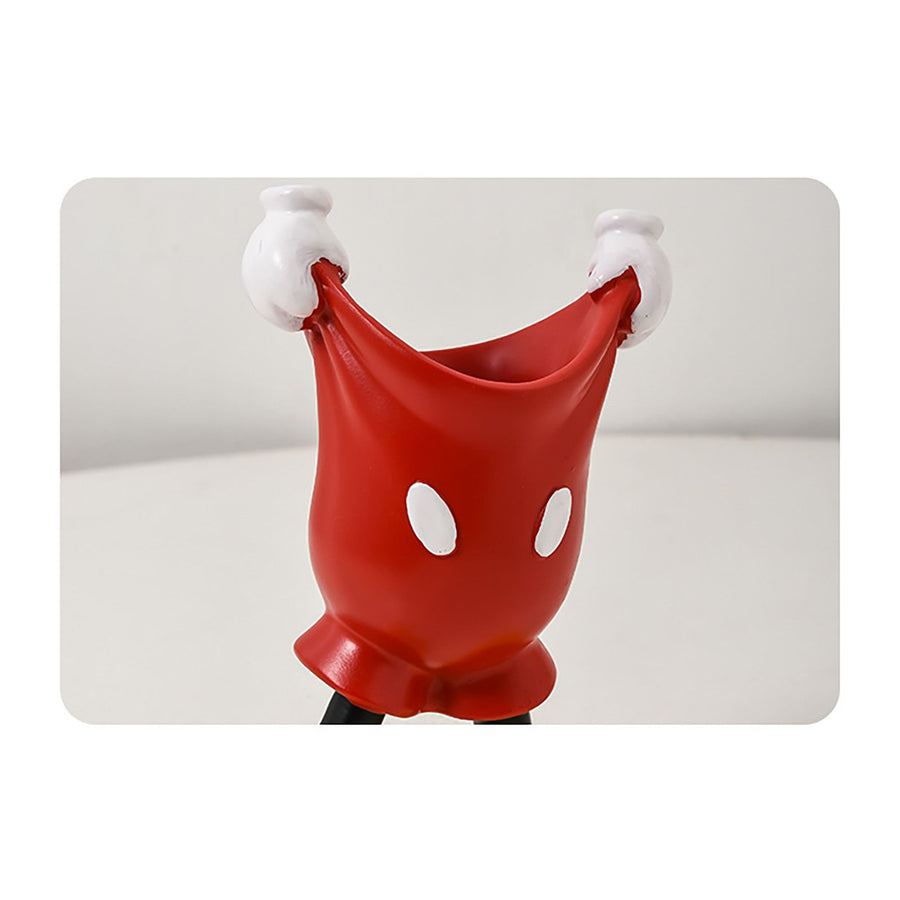 Cartoon Pen Holder Cute Anime Desktop Stationery Pen Storage Holder Ornaments Makeup Brush Holder