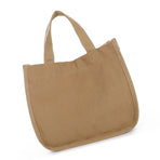 Lunch Bag Canvas Large Capacity Stylish Multifunctional Practical Comfortable Handle Mommy Bag for Outdoor Camping Companies School Khaki