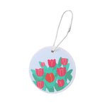Wood Pulp Sponge Round Flowers Compressed Reusable Water Absorbent Scouring Scrubber Pads Cleaning Dish Sponge for Kitchen