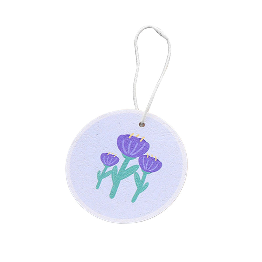 Wood Pulp Sponge Round Flowers Compressed Reusable Water Absorbent Scouring Scrubber Pads Cleaning Dish Sponge for Kitchen