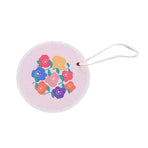 Wood Pulp Sponge Round Flowers Compressed Reusable Water Absorbent Scouring Scrubber Pads Cleaning Dish Sponge for Kitchen