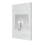 22pcs Self Adhesive Hooks Seamless Transparent Load Bearing 20kg Multifunction Kitchen Wall Hooks Coat Hooks