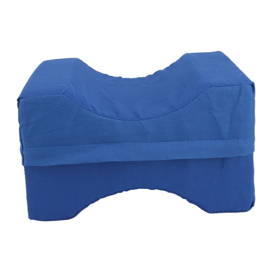 Knee Pillow for Side Sleepers Sponge Leg Positioner Knee Wedge Pillow with Detachable Cover for Hip Joint Lower Back Pains Relief