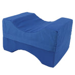 Knee Pillow for Side Sleepers Sponge Leg Positioner Knee Wedge Pillow with Detachable Cover for Hip Joint Lower Back Pains Relief