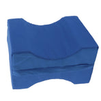 Knee Pillow for Side Sleepers Sponge Leg Positioner Knee Wedge Pillow with Detachable Cover for Hip Joint Lower Back Pains Relief