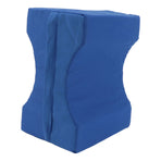 Knee Pillow for Side Sleepers Sponge Leg Positioner Knee Wedge Pillow with Detachable Cover for Hip Joint Lower Back Pains Relief