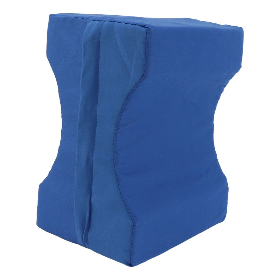Knee Pillow for Side Sleepers Sponge Leg Positioner Knee Wedge Pillow with Detachable Cover for Hip Joint Lower Back Pains Relief