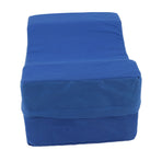 Knee Pillow for Side Sleepers Sponge Leg Positioner Knee Wedge Pillow with Detachable Cover for Hip Joint Lower Back Pains Relief