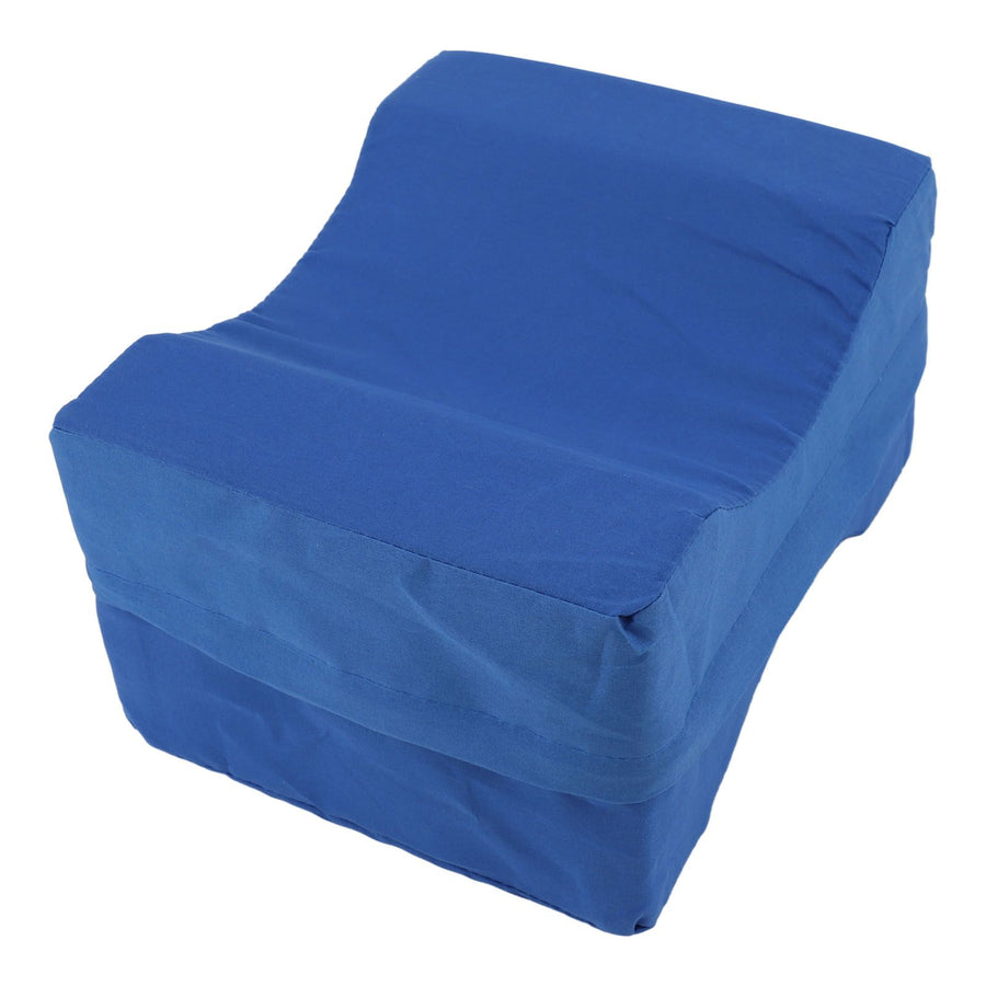 Knee Pillow for Side Sleepers Sponge Leg Positioner Knee Wedge Pillow with Detachable Cover for Hip Joint Lower Back Pains Relief