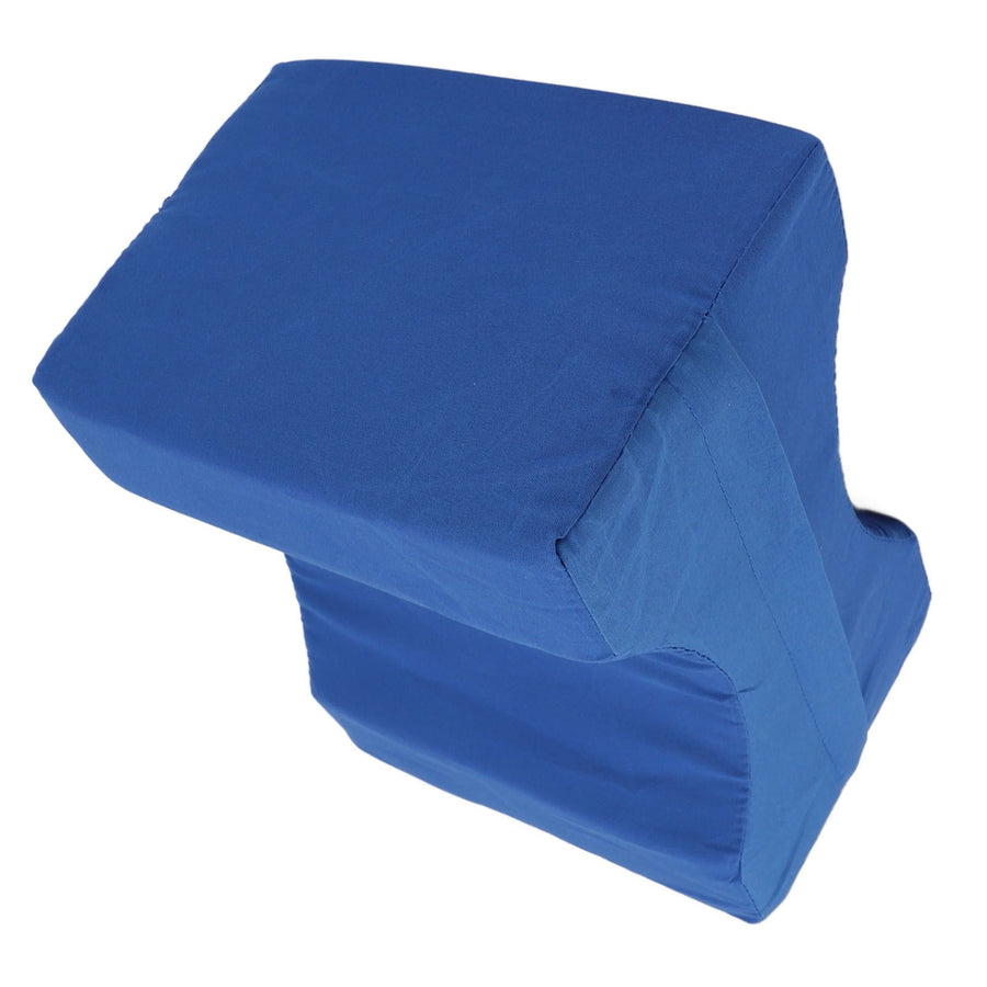 Knee Pillow for Side Sleepers Sponge Leg Positioner Knee Wedge Pillow with Detachable Cover for Hip Joint Lower Back Pains Relief