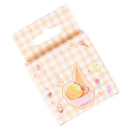 Ice Cream Stickers Self Adhesive DIY Decorative Ice Cream Decal for Envelope Card Making
