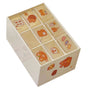 Desktop Storage Drawers Dustproof Beige 9 Drawers Small Drawer Organizer for Office Supplies Pencils Markers Tape
