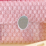 Small Bubble Bags PE Pink Heart Pattern Shockproof Waterproof Bubble Cushioning Bags for Packing Express Delivery