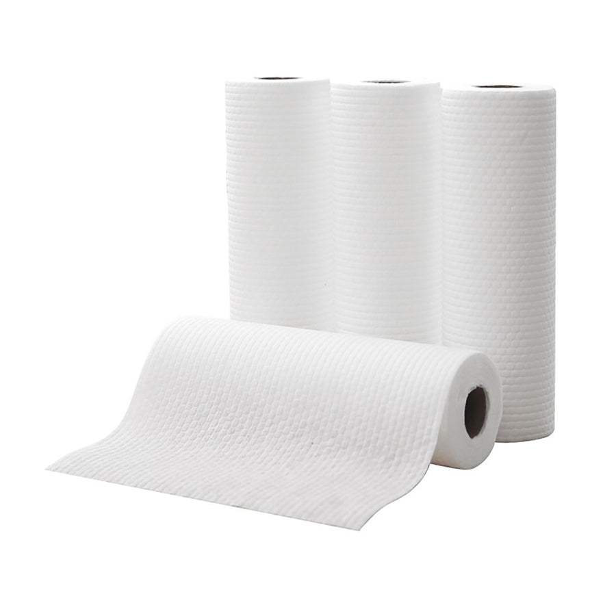 50pcs Disposable Cleansing Cloth Remove Stubborn Stains Dish Paper Towels for Kitchen Use