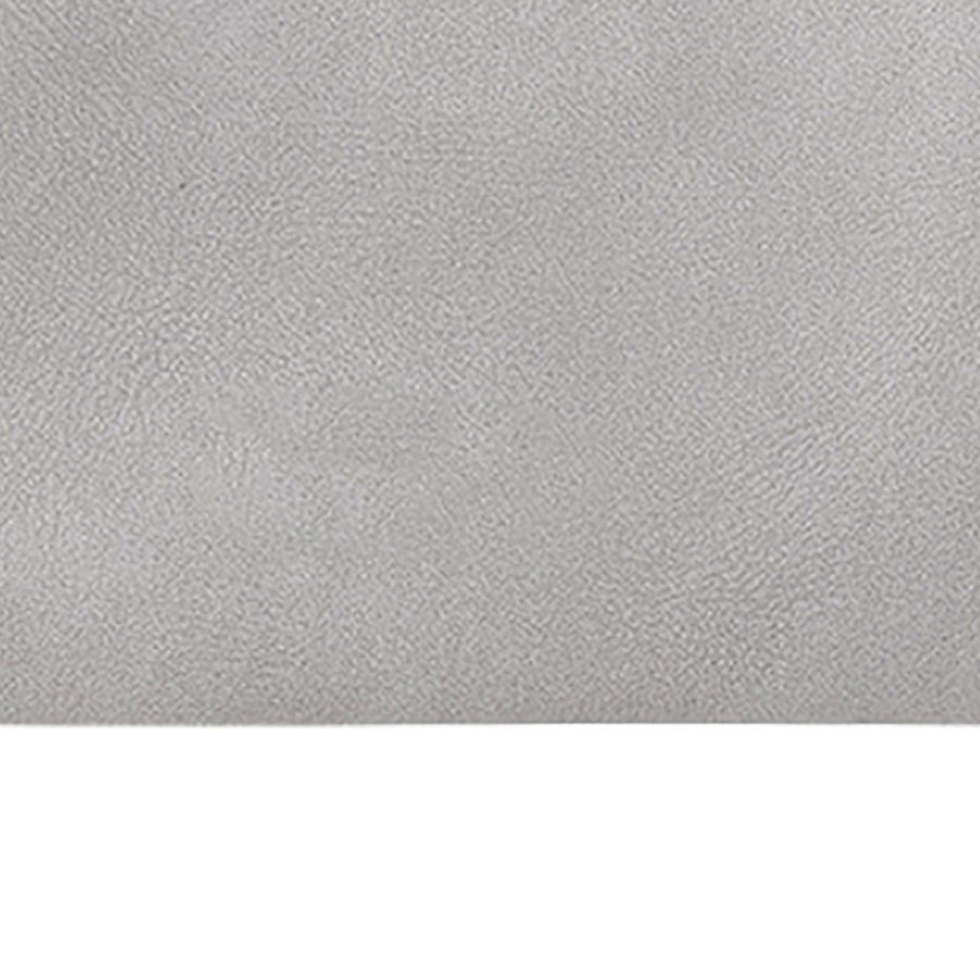Pocket Cosmetic Bag Portable Cute Scratch Resistant PU Leather Travel Mini Makeup Storage Bag for Women Girl Grey Large size