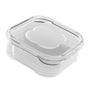 Food Storage Containers Airtight Plastic Microwaveable with Lid Refrigerator Storage Box for Home Office
