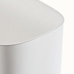 Narrow Trash Bin Plastic Large Capacity Wastepaper Basket for Bathroom Bedroom Kitchen Home Office