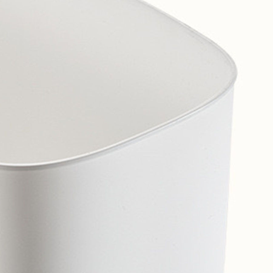 Narrow Trash Bin Plastic Large Capacity Wastepaper Basket for Bathroom Bedroom Kitchen Home Office