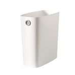 Narrow Trash Bin Plastic Large Capacity Wastepaper Basket for Bathroom Bedroom Kitchen Home Office