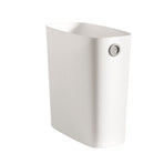 Narrow Trash Bin Plastic Large Capacity Wastepaper Basket for Bathroom Bedroom Kitchen Home Office