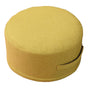 Floor Pillow 20cm Thickness Cotton Fabric Soft Comfortable Detachable Round Floor Cushion for Home Indoor Grass Green Diameter 36cm (Adult Style)