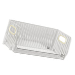 Desktop Storage Box with Handle Plastic Stackable Cosmetic Display Case Countertop Organizer Tray for Coffee Mug Snacks