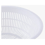 Kitchen Washing Basket Multifunctional Thickened Large Capacity Double Layer Drainer Basket for Fruit Vegetable Rice S