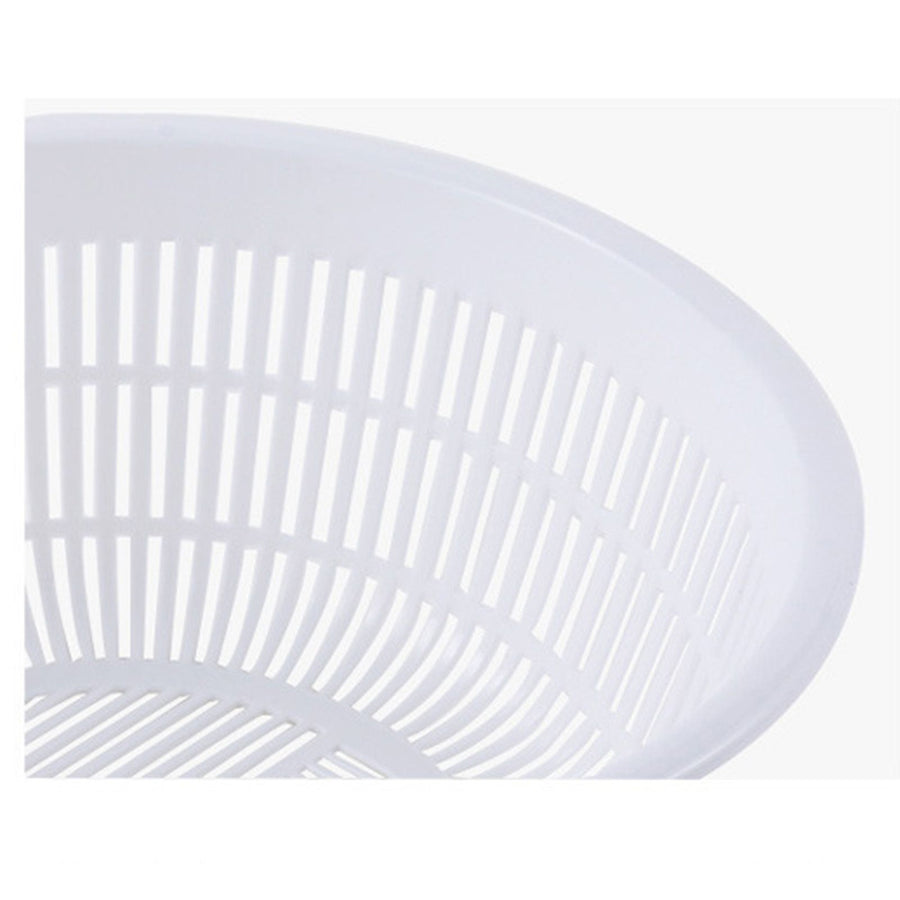 Kitchen Washing Basket Multifunctional Thickened Large Capacity Double Layer Drainer Basket for Fruit Vegetable Rice S