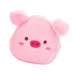 Coin Wallet Purse Pink Pig Shape Cute Portable Plush Mini Change Purse for Kids for Outdoor Shopping