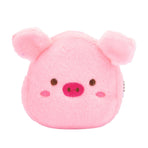 Coin Wallet Purse Pink Pig Shape Cute Portable Plush Mini Change Purse for Kids for Outdoor Shopping