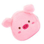 Coin Wallet Purse Pink Pig Shape Cute Portable Plush Mini Change Purse for Kids for Outdoor Shopping