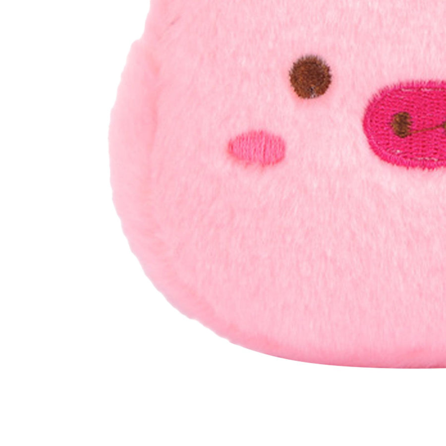 Coin Wallet Purse Pink Pig Shape Cute Portable Plush Mini Change Purse for Kids for Outdoor Shopping