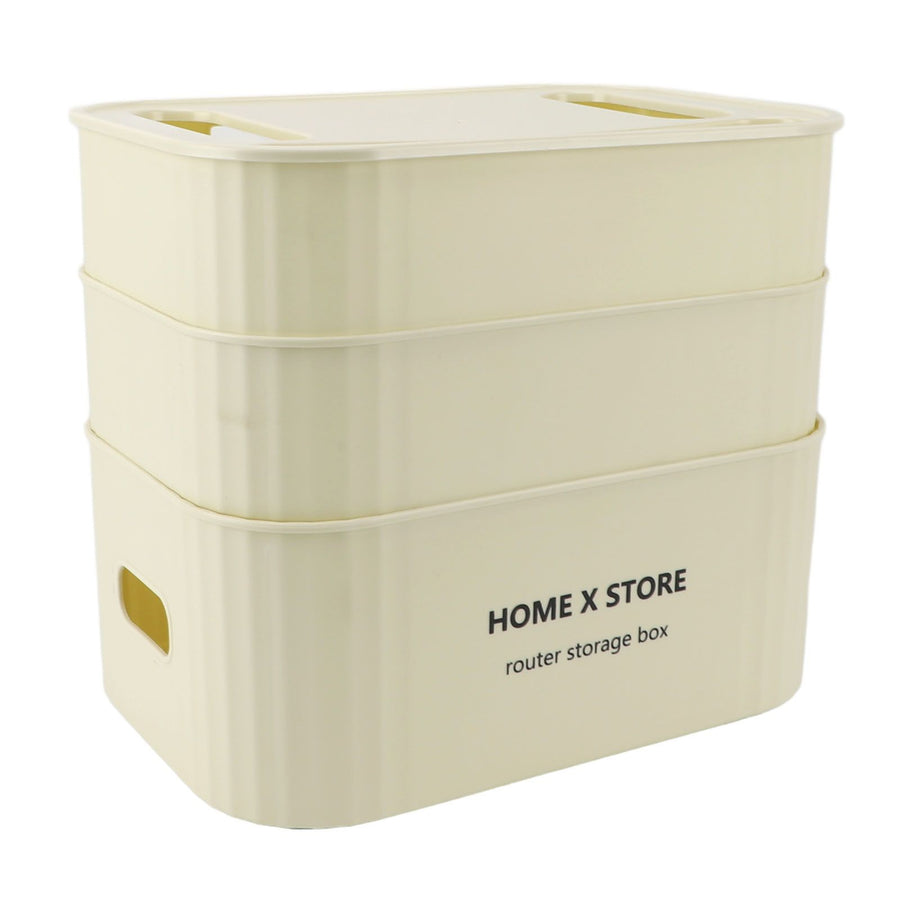 WIFI Router Storage Box Cable Management Versatile Sturdy WiFi Shelf Box Hider Box for Home