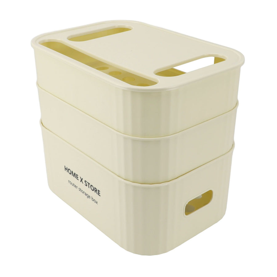 WIFI Router Storage Box Cable Management Versatile Sturdy WiFi Shelf Box Hider Box for Home