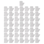 50pcs Non Woven Dusting Gloves Reusable Duster Cloth Gloves Dishwashing Cleaning Dusty Removal Gloves for Window Furniture