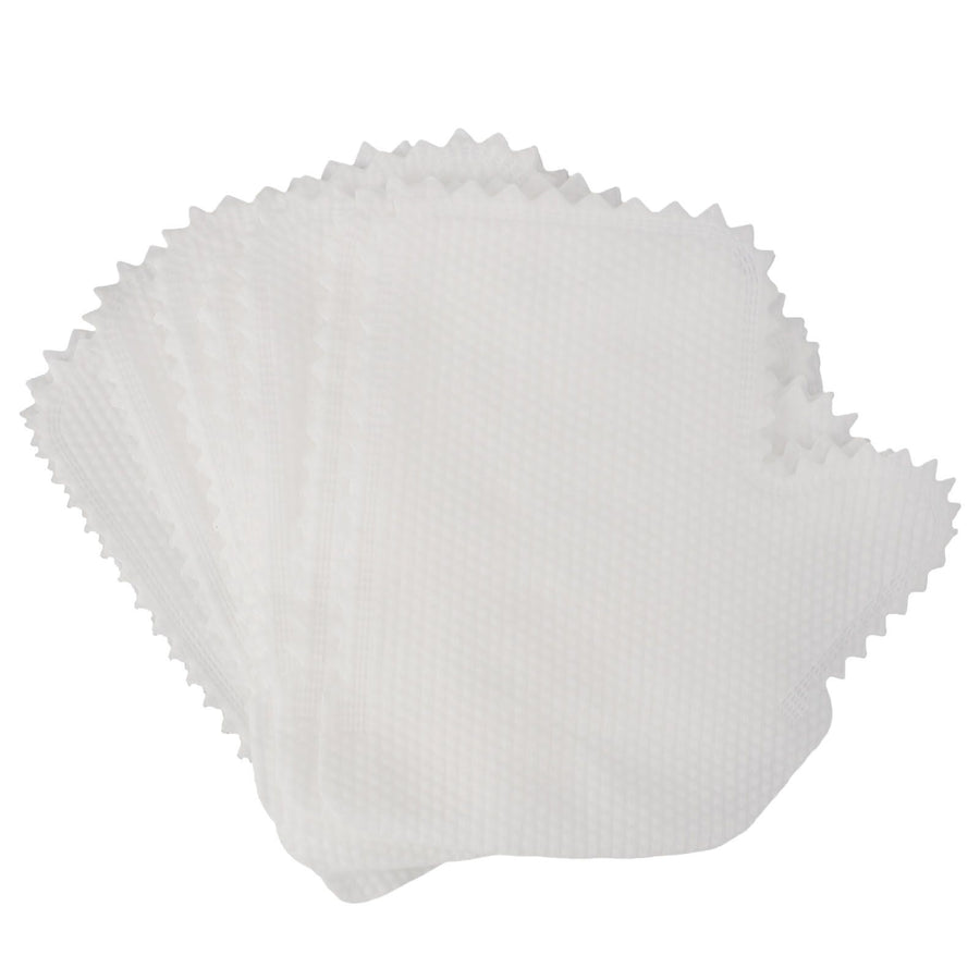 50pcs Non Woven Dusting Gloves Reusable Duster Cloth Gloves Dishwashing Cleaning Dusty Removal Gloves for Window Furniture