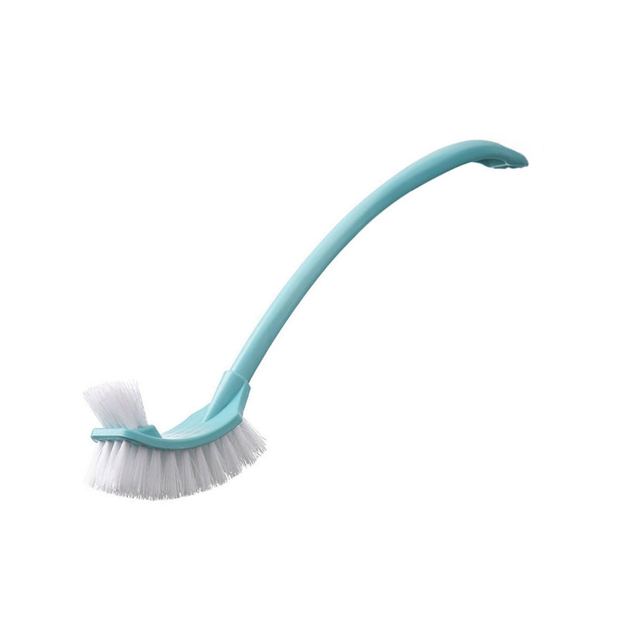 Toilet Brush Multipurpose Long Handle Deep Cleaning Curved Toilet Cleaning Brush for Bathroom