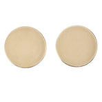 10PCS Brass Challenge Coin Engraving Blank Medallions for DIY Crafts Birthday Travel Collection
