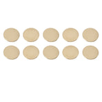 10PCS Brass Challenge Coin Engraving Blank Medallions for DIY Crafts Birthday Travel Collection