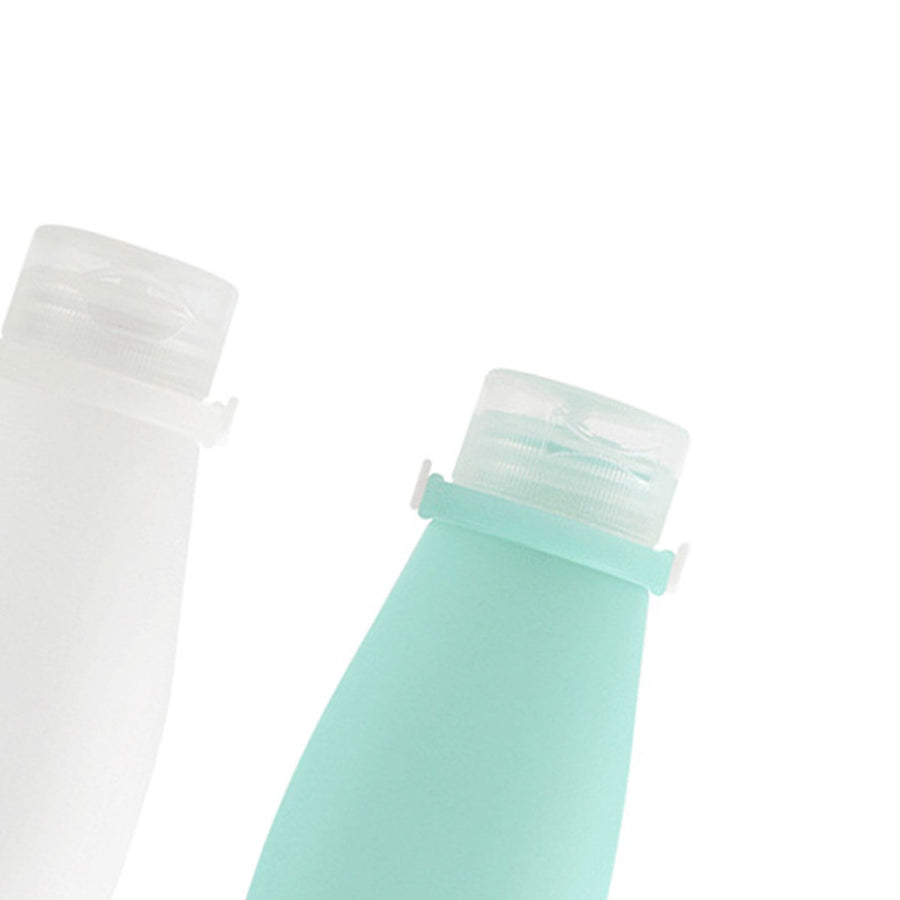 3 Pcs Soft Travel Bottles Leakage Proof Refillable Portable Squeezable Toiletry Cosmetic Container for Shampoo Lotion