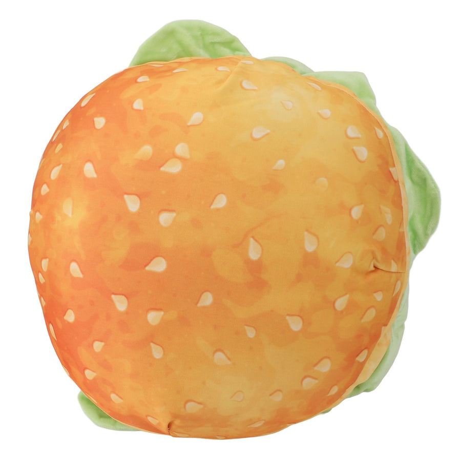 Burger Pillow Soft Plush Sofa Chair Floor Cushion Funny Food Stuffed Toy for Bedroom Office